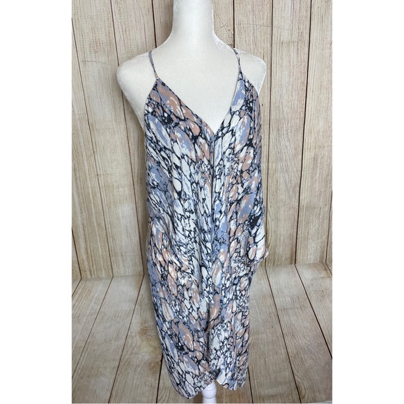 Fab’Rik Printed Flowy Drape Dress - Picture 6 of 11